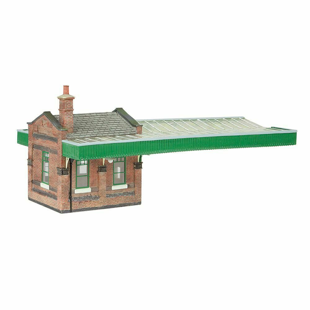 Bachmann - Great Central Station Booking Office With Canopy Green ...