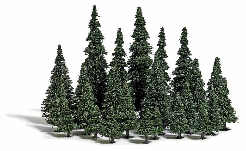 Busch - 24 Pine trees with roots (9779) £16.35 from OMR